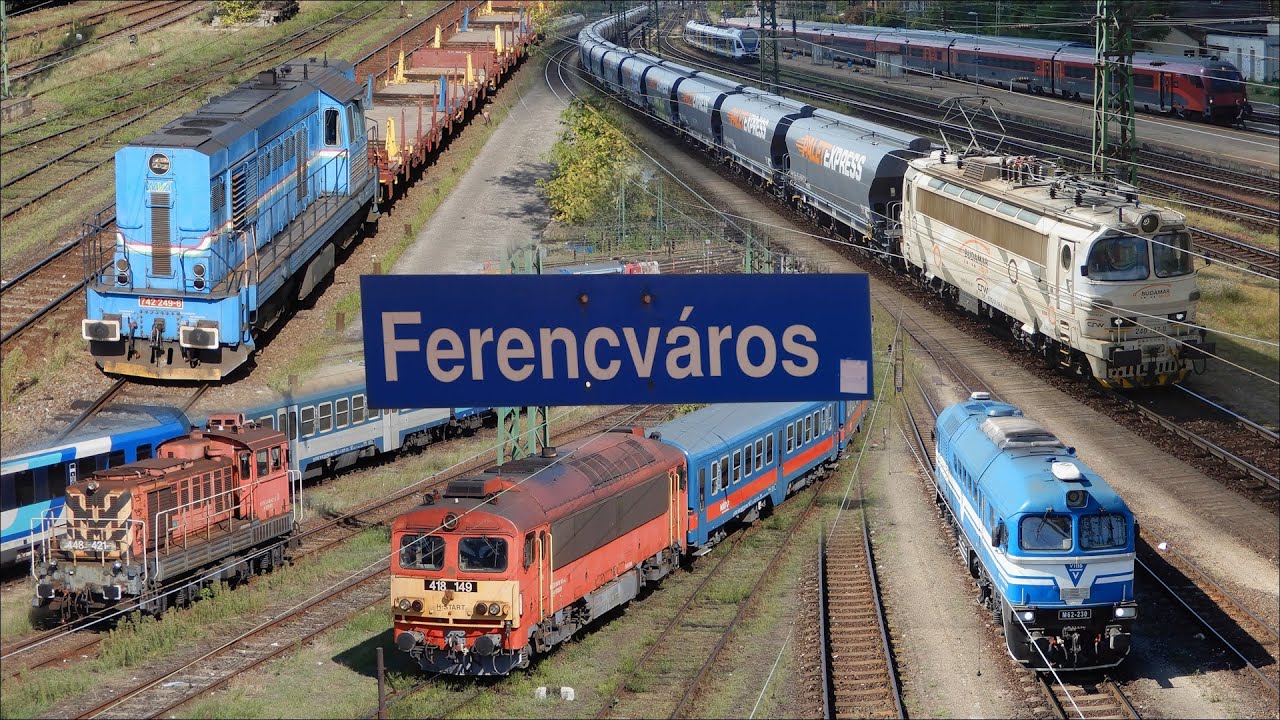 Trains at Ferencváros (Budapest) | 12th September 2025