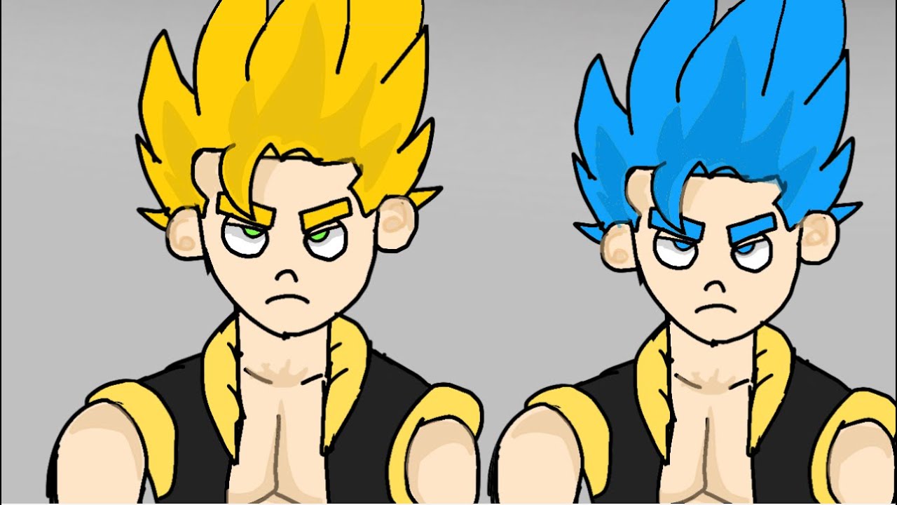 DBZ Meets DBS For 8 Minutes | DragonBall Z FlipaClip Animation