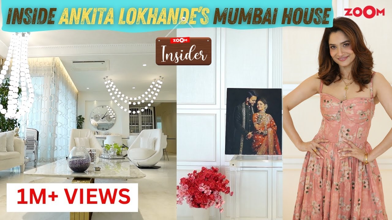 Full HOUSE TOUR of Ankita Lokhande | Reveals Secrets of Her Stylish Pad | Home Tour | Zoom Insider