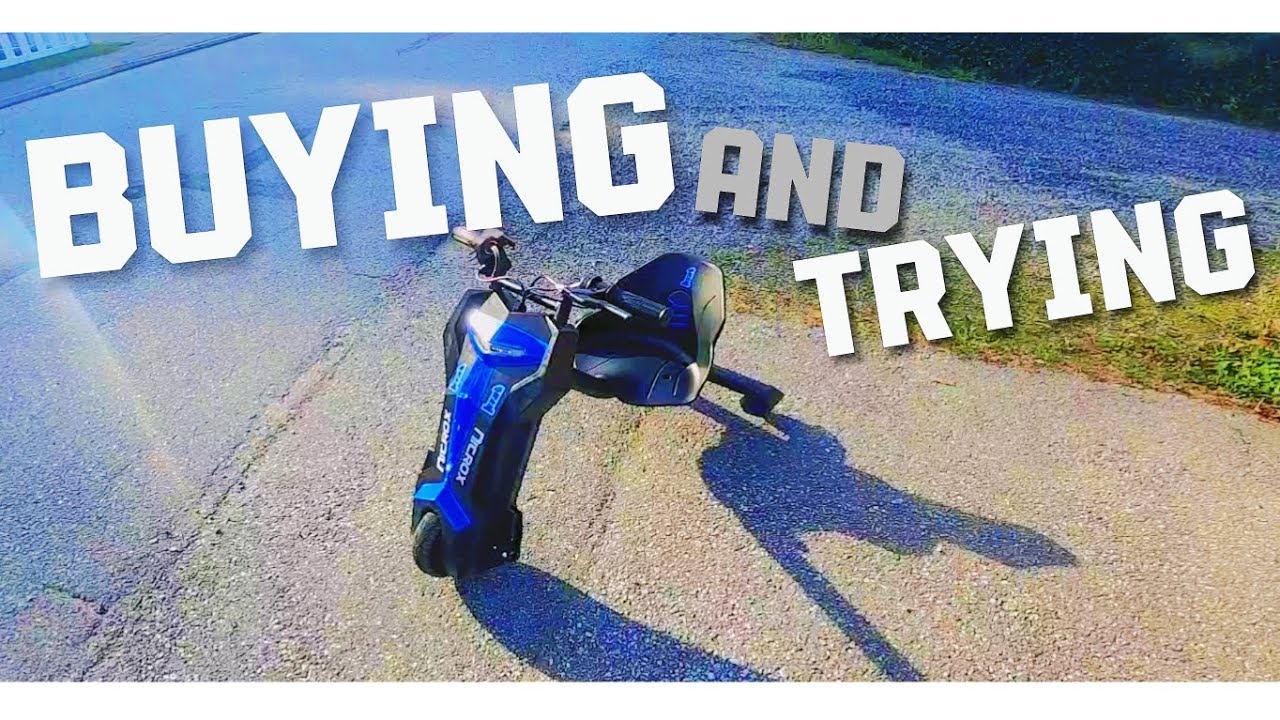 Buying and trying a drift trike (crashed)