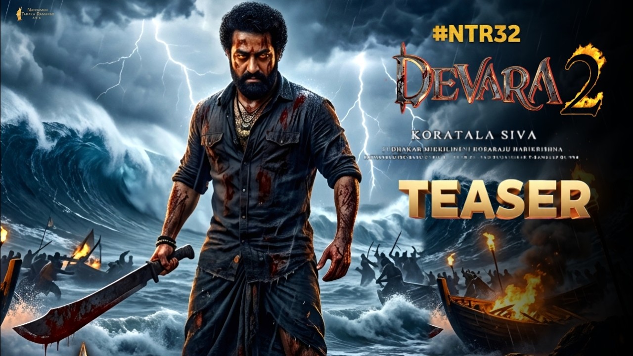 Devara 2 Official Teaser | NTR | Koratala Siva | Jhanvi Kapoor | Anirudh | Devara 2 Teaser