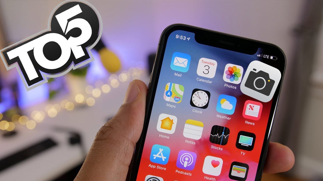 កំពូលកម្មវិធី iOS ទាំង ៥ អ្នកថតរូបតាមទូរសព្ទគួរតែមាន