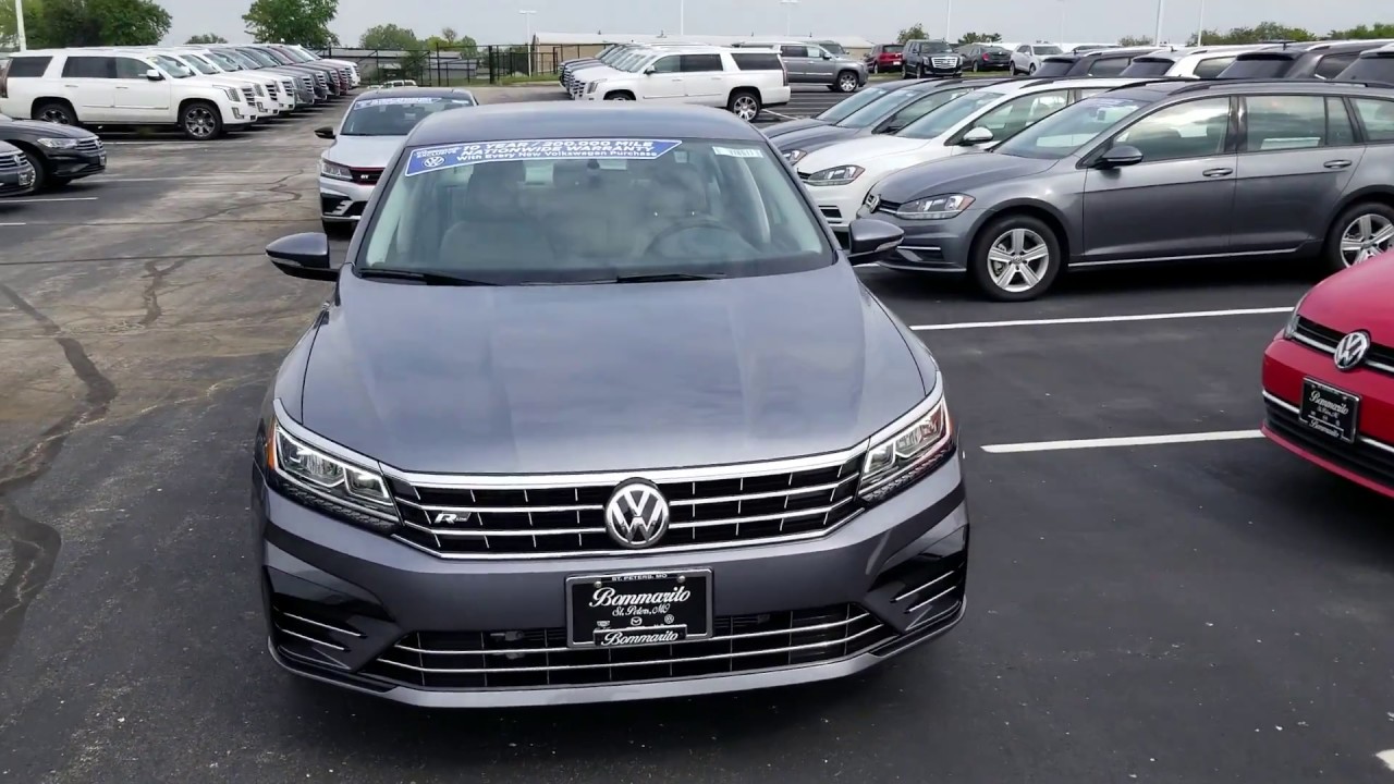 Comparisons of 2018 VW Passat R-Line and Passat GT