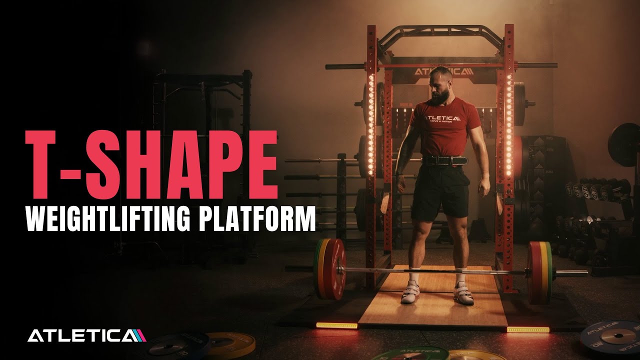 The Ultimate Foundation For Your Lifts | ATLETICA T-Shape Weightlifting Platform