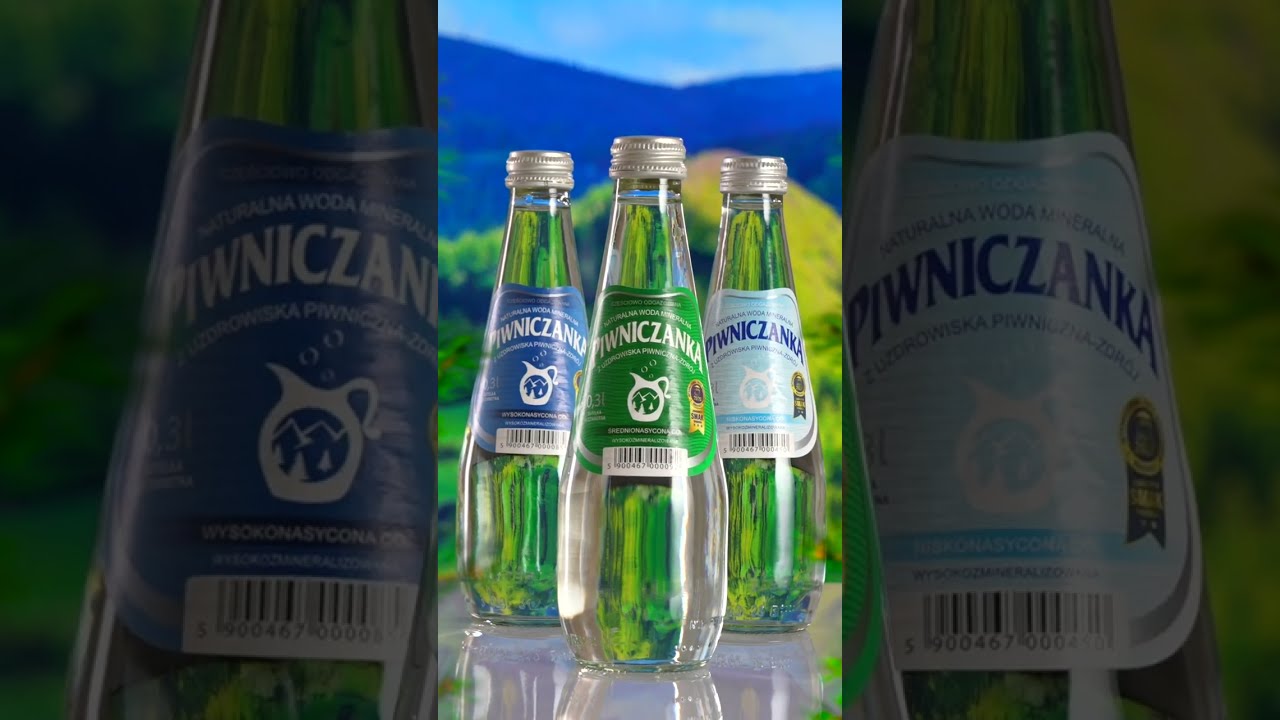 Piwniczanka - Natural mineral water - Product Commercial - Vertical Version