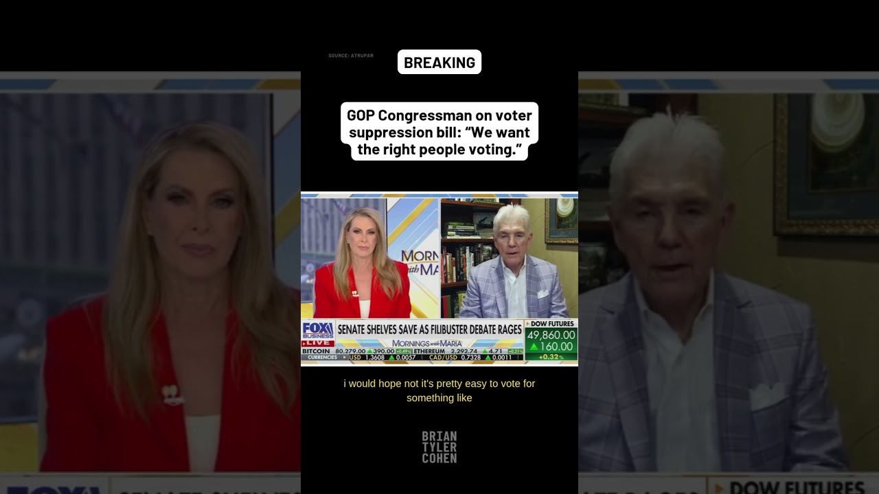 GOP Congressman on voter suppression bill: &ldquo;We want the right people voting.&rdquo;