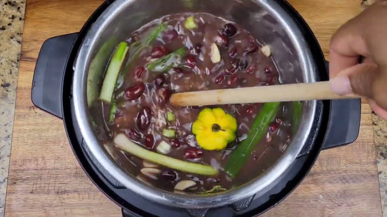 Basic Steps - Instant Pot Rice & Peas