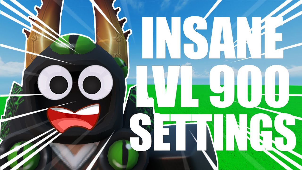 INSANE GODLY LVL900 SETTINGS... (Roblox Arsenal)