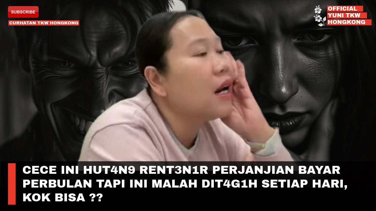 CECE INI HUT4N9 RENT3N1R PERJANJIAN BAYAR PERBULAN TAPI INI MALAH DIT4G1H SETIAP HARI, KOK BISA ??