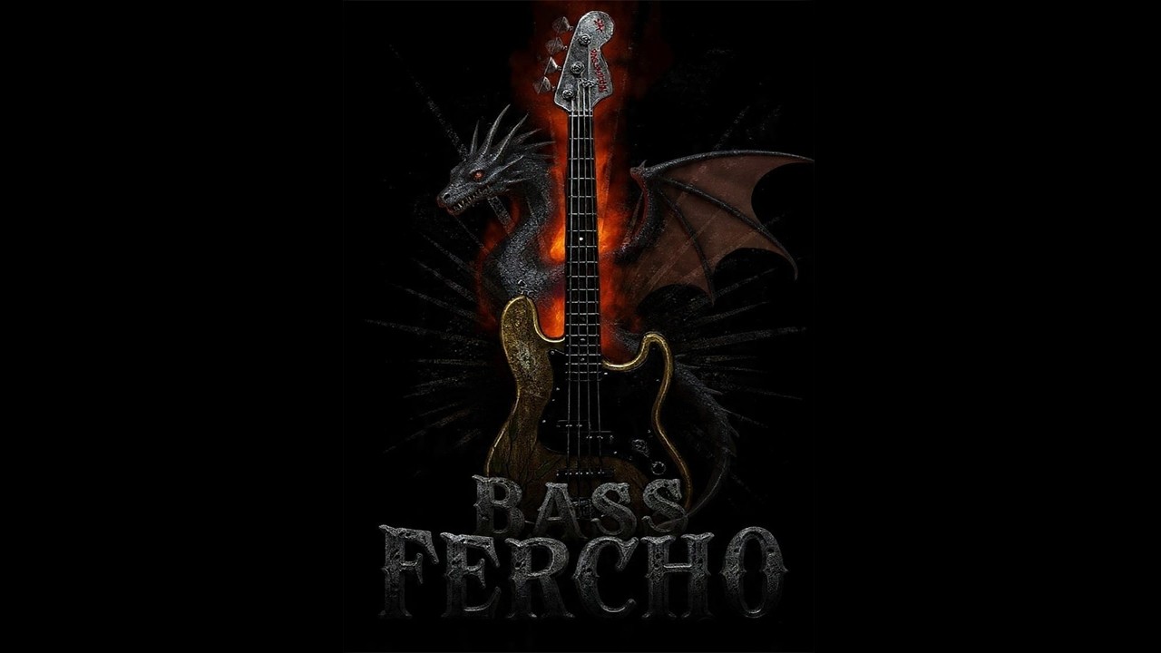 Los Ladrones Sueltos - La Rubia Del Avión - Cover Bass - Bass Fercho