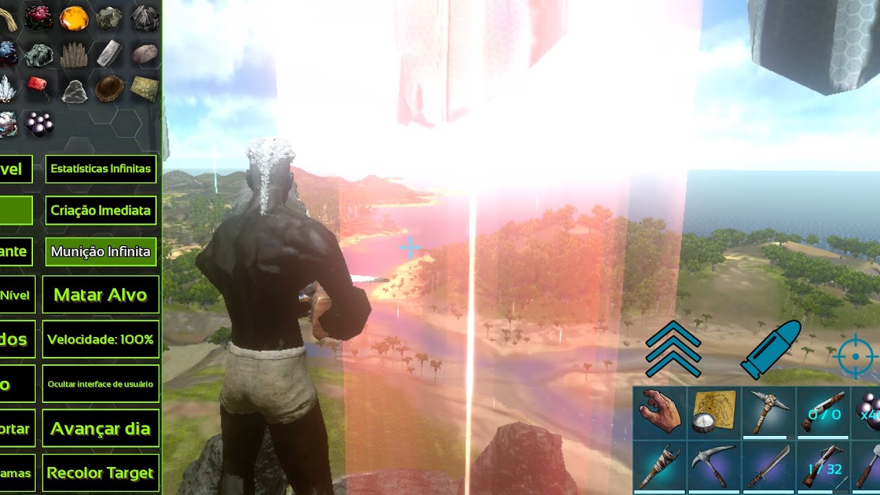 Como conseguir o god console no ARK Mobile, como instalar, download