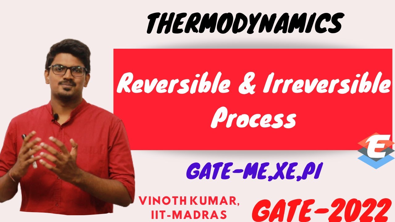 Reversible and Irreversible Process | Thermodynamics | Gate & ESE | EEA