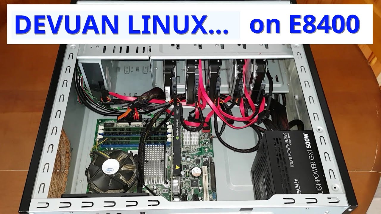 Devuan Linux на старом оборудовании