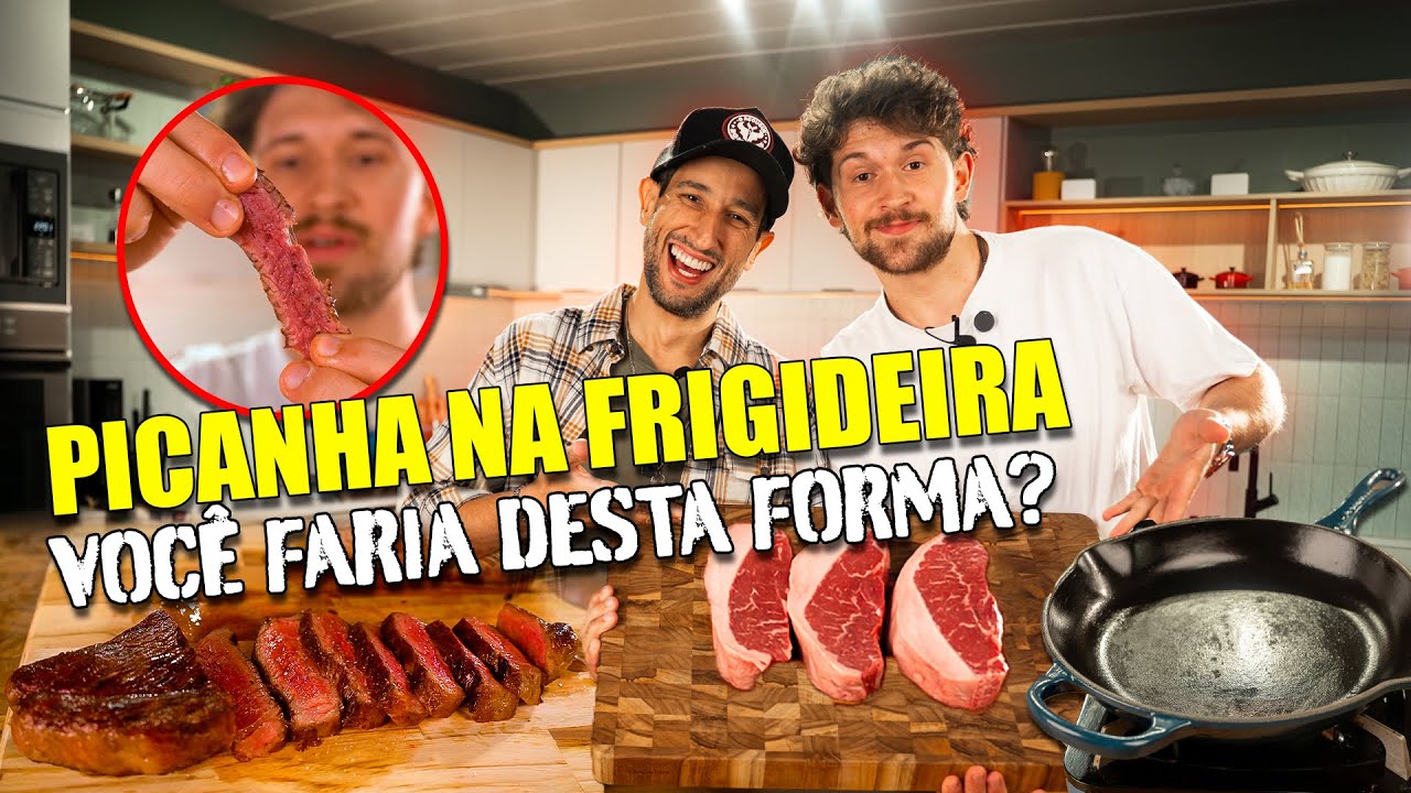 Picanha na Frigideira com Cheff Otto | Net&atilde;o Bom Beef