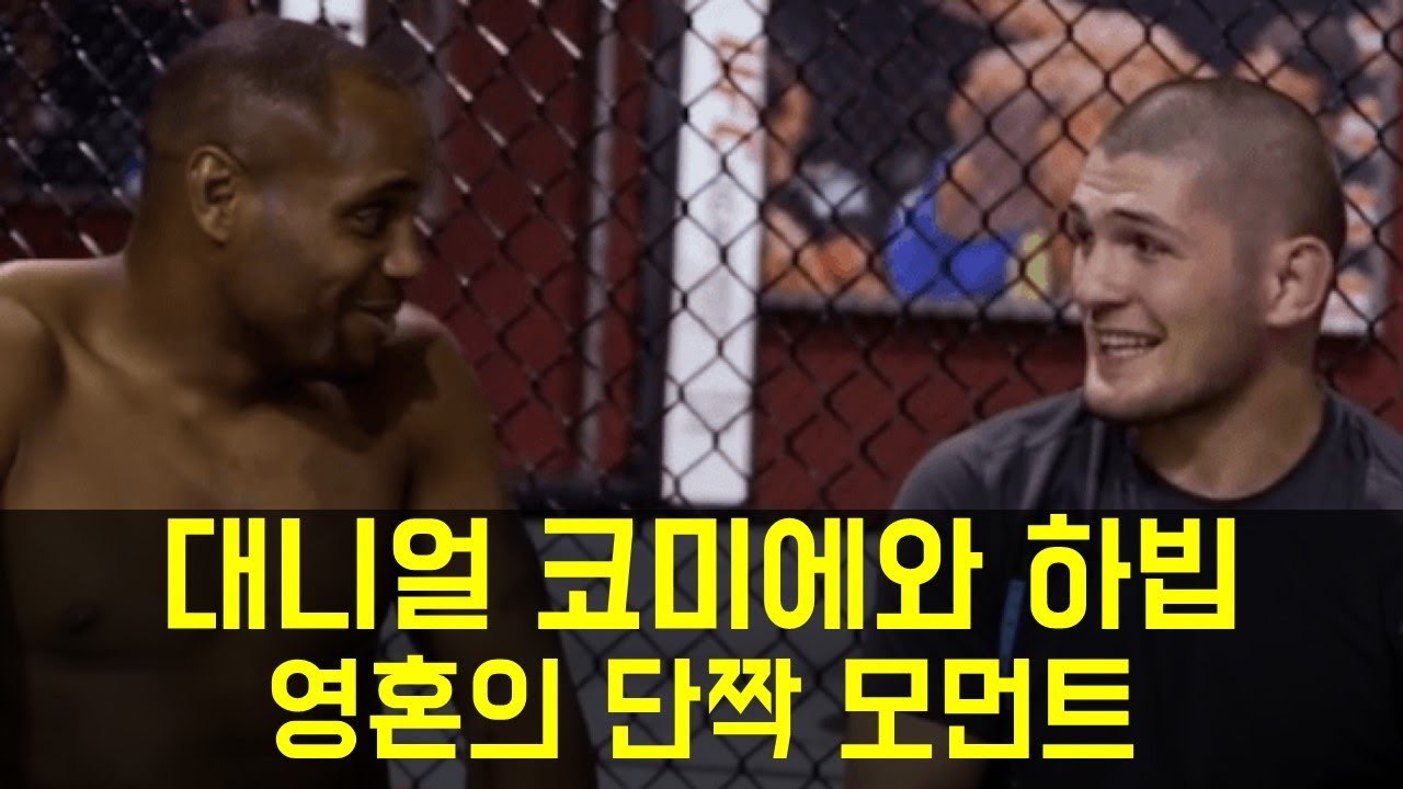 [영상/자막] 하빕, 다니엘 코미어 절친, 실친, 짱친 웃긴 모먼트 모음