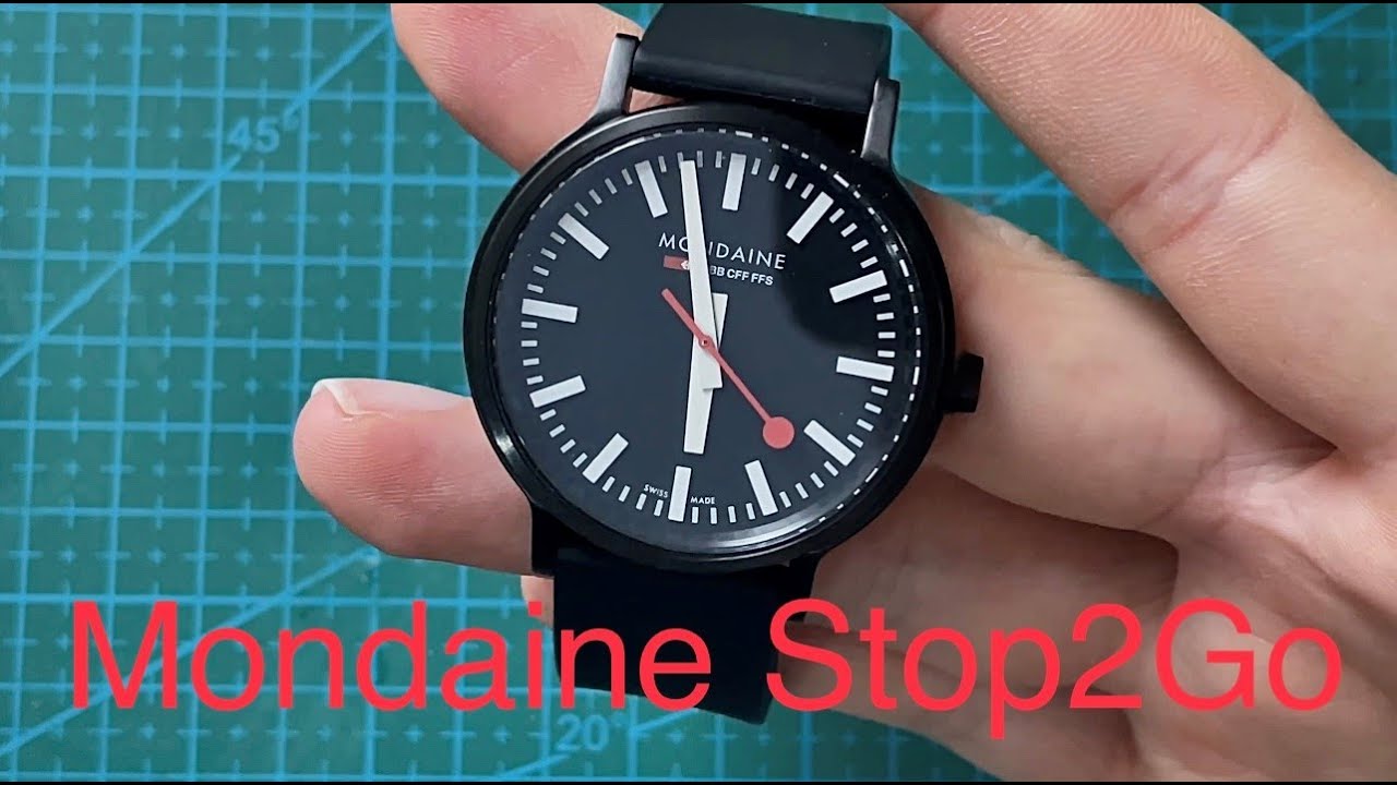 Mondaine Stop2Go Pil Değişimi !