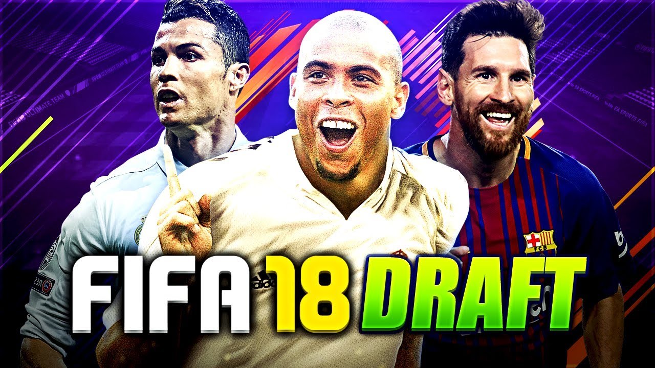 FIFA 18 - FUT DRAFT | ICON RONALDO!!!