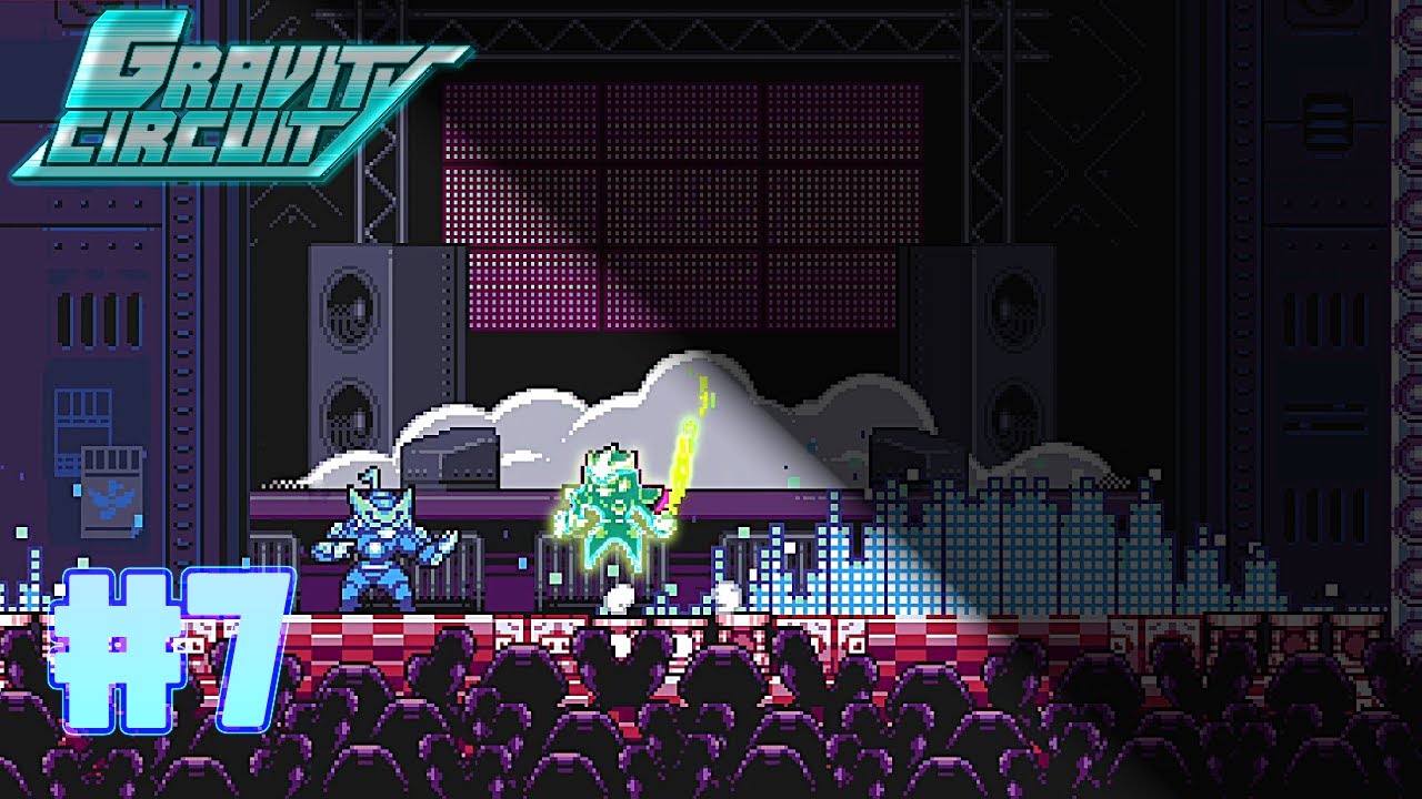 Gravity Circuit Gameplay Part 7 - Wave Circuit Boss Battle, Level 7: City Center 100%