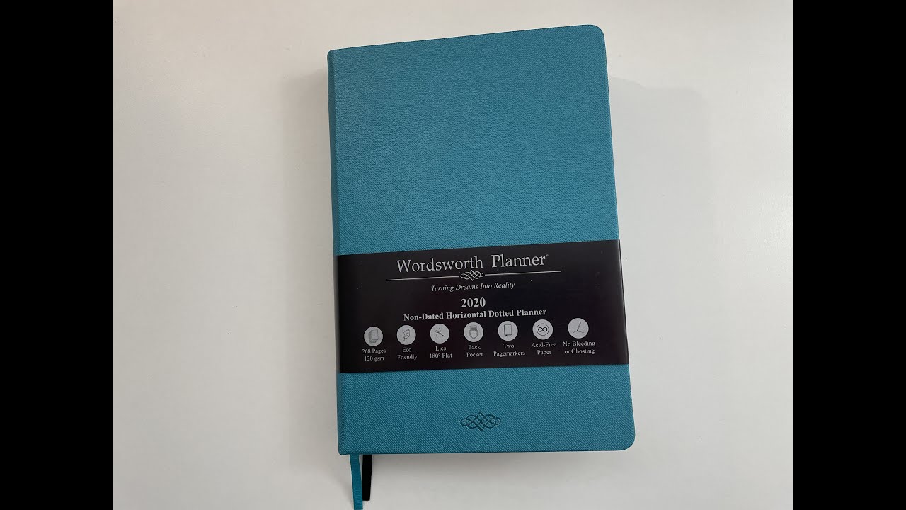 Wordsworth Weekly Planner Review (Dashboard Layout)