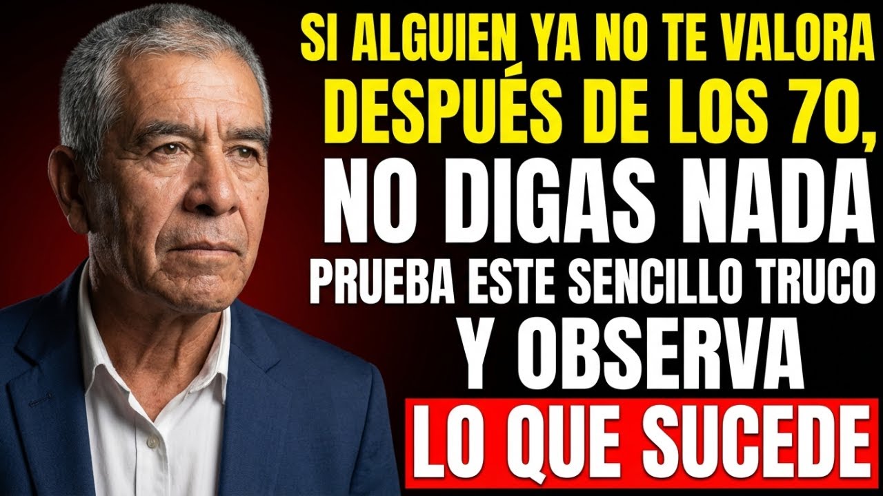Cuando Alguien Ya No Te Valora Después de los 70, No Respondas – Haz Esto y Observa Lo Que Sucede...