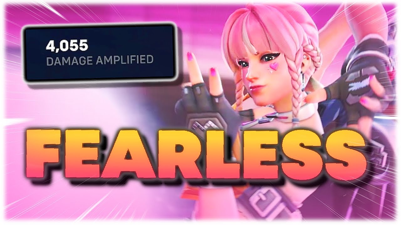 4,200 Damage Boost ♡ LE SSERAFIM x Mercy ૮₍ ˶ᵔ ᵕ ᵔ˶ ₎ა Overwatch 2