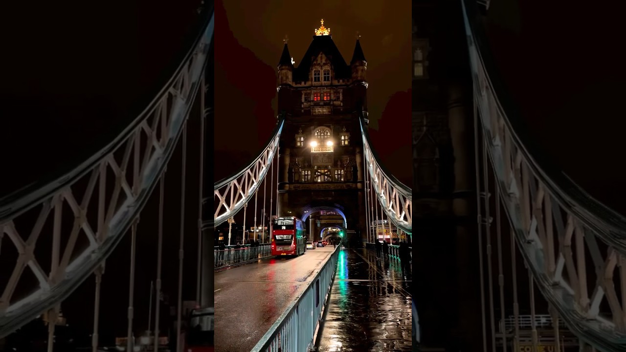 Night View at London 4k Video | Live 😍 | #nightview #traveldestination