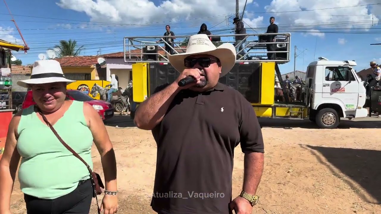 #parte2 Recepção Aos Vaqueiros na 3º Cavalgada Da Equipe Oh Boi Lá, Em Girau Do Ponciano, 