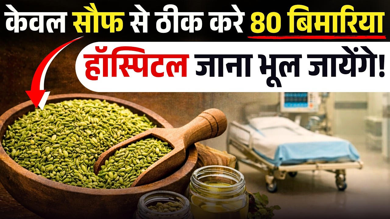 केवल सौंफ से ठीक करे 80 बीमारियां - Fennel Seed water Benefits| Prerna&rsquo;s Diet Clinic