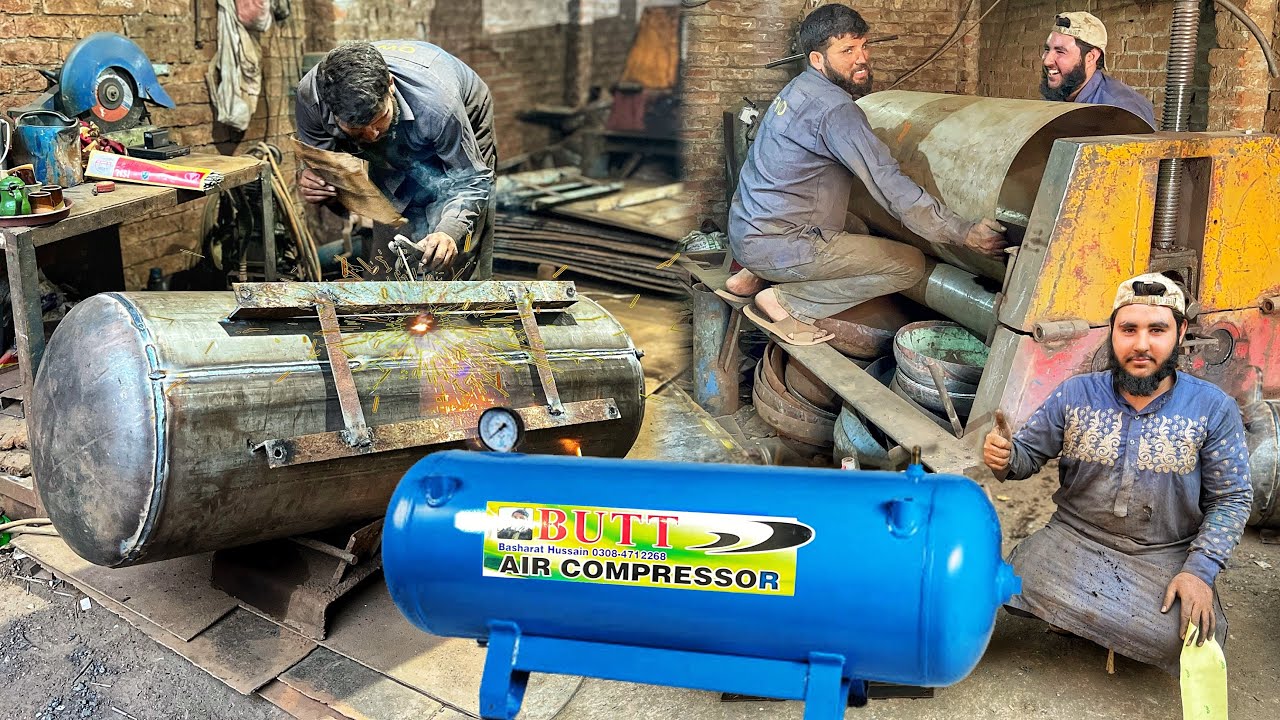 Incredible production process of Air Compressor - Manufacturing Air Compressor