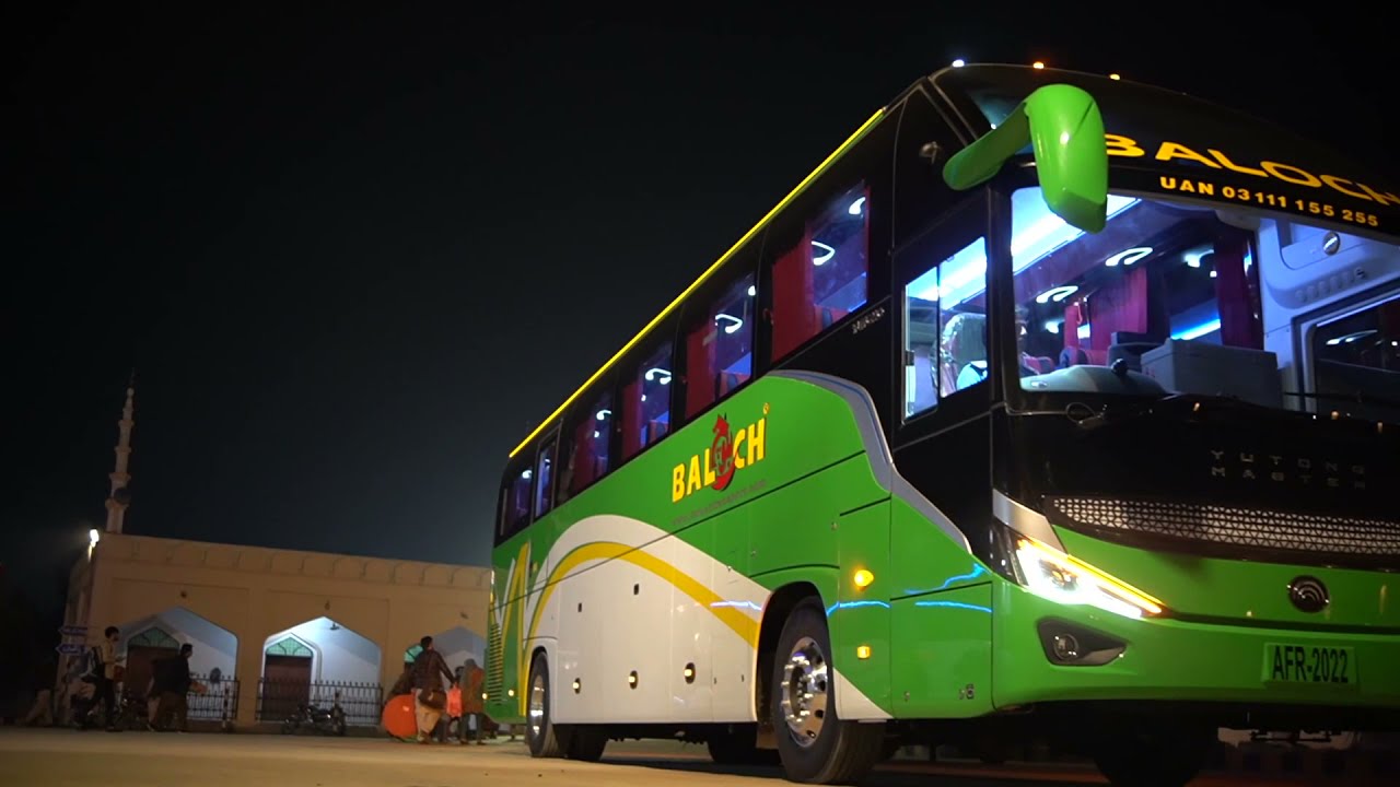 Layyah to Lahore Baloch Transport Services Yutong Nova Bus | PK Buses Extra