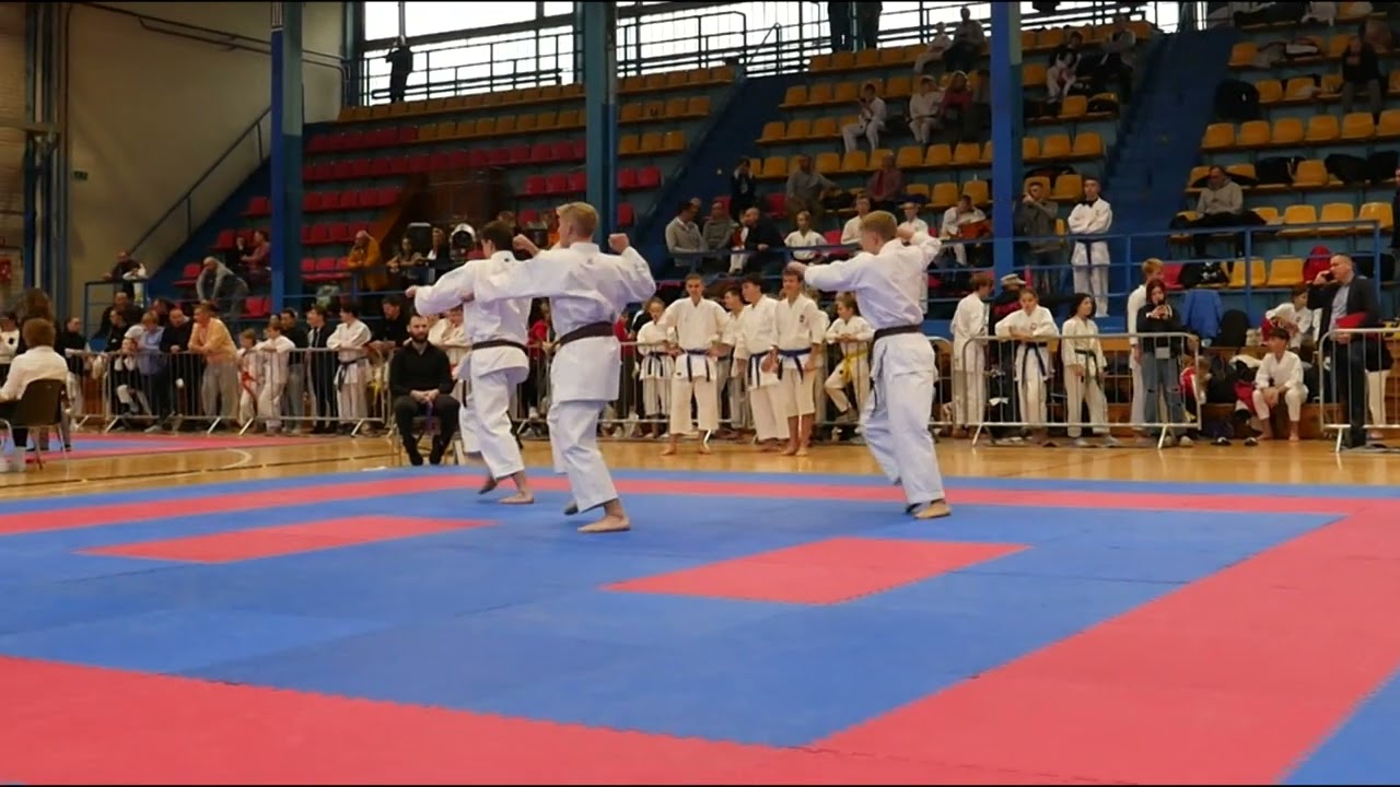 Team Kata Bassai dai Puchar Polski w Karate UKW,  Szczecin 2023r