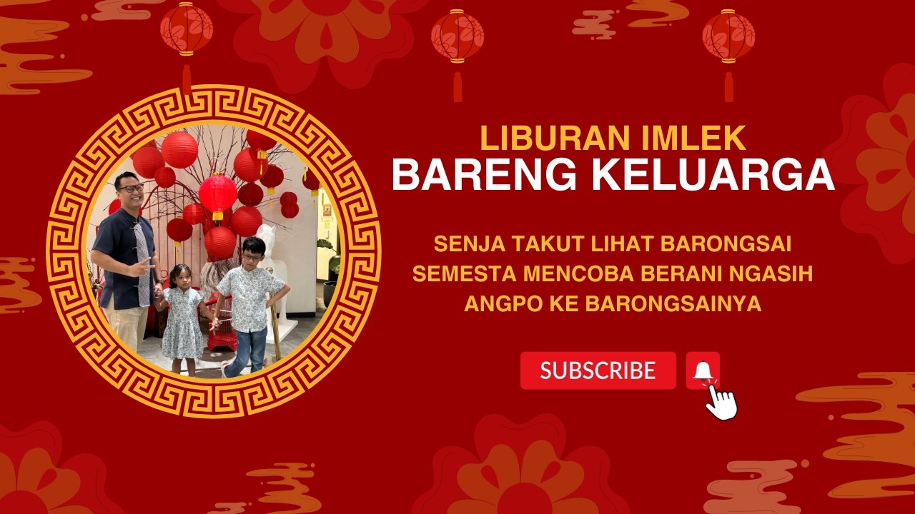 DRAMA IMLEK! Semesta & Senja Ketakutan Liat Barongsai di The Alana Sentul