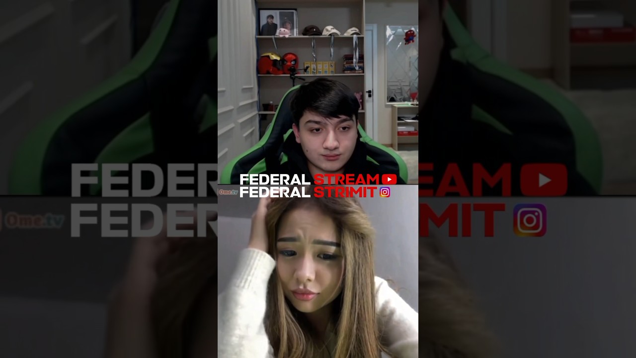 Taniganla bormi? #prank #Chatroulette #OmeTV#prankvideos #funnypranks#reactionvideos #federal