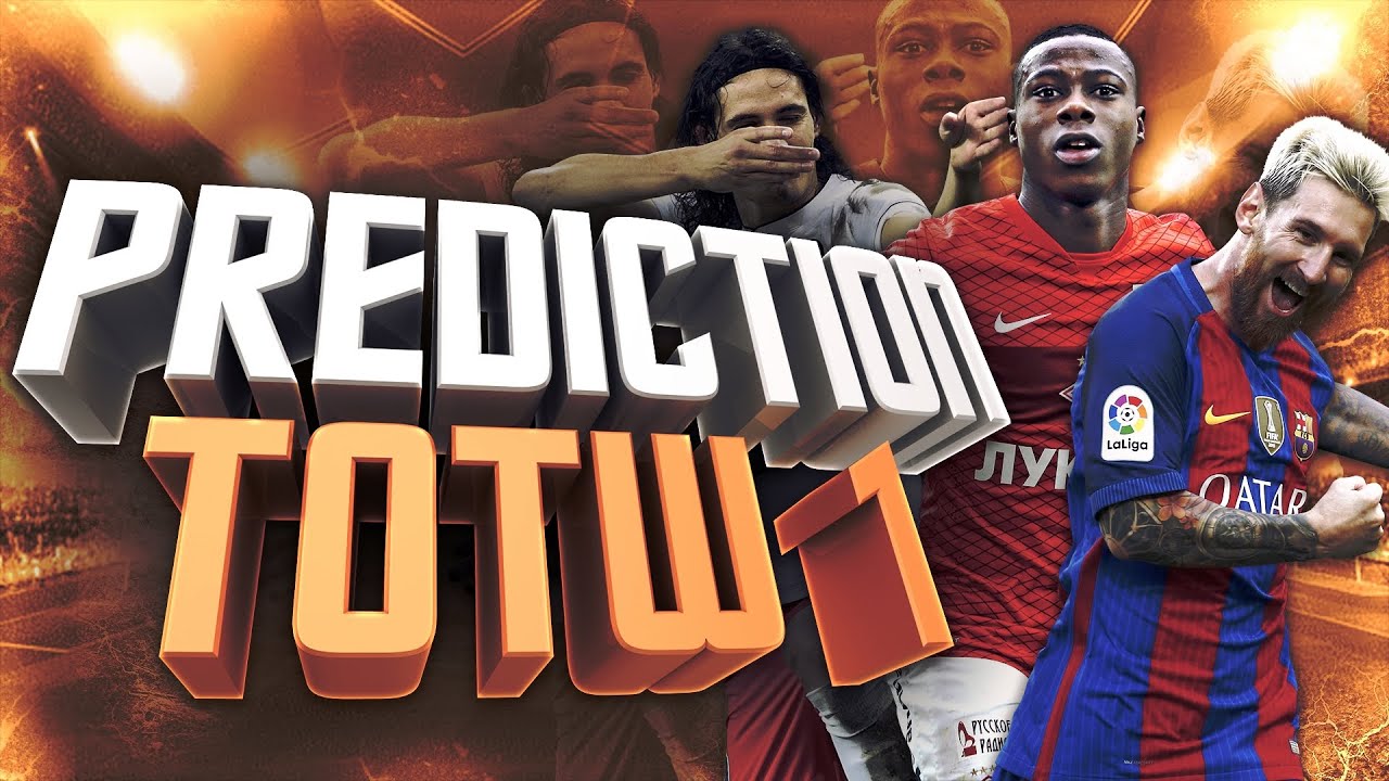 TOTW 1 PREDICTION | РОЗЫГРЫШ FIFA 17