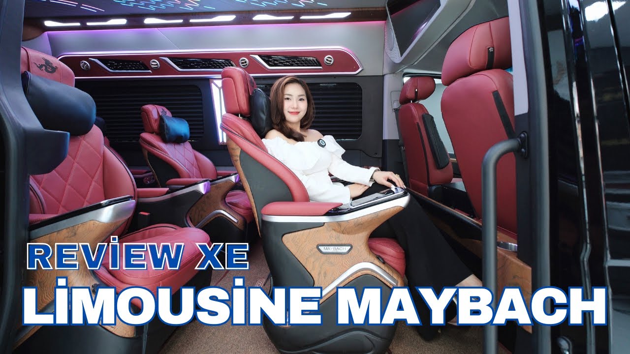 REVIEW Xe Limousine phiên bản mới nhất - Hyundai Solati Hạng Thương Gia Phiên Bản Rồng