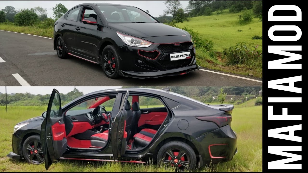 Hyundai Verna Mafia Modification