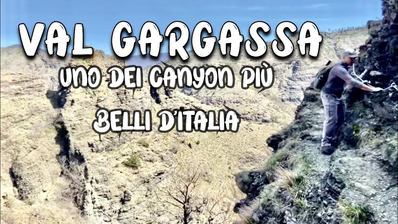 #17 Vi porto in VAL GARGASSA. IL CANYON più bello d’Italia!!!