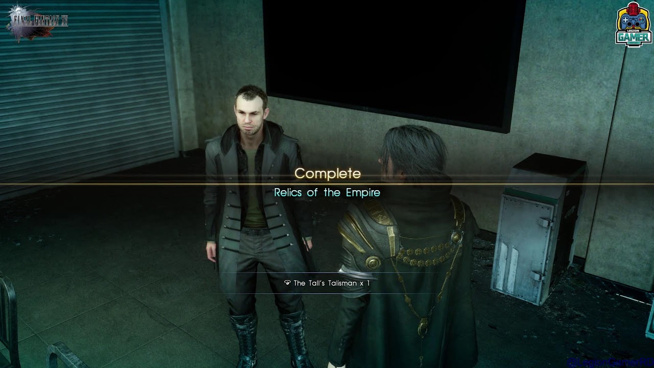 #EnVicio: Final Fantasy XV -  Pasillo XV oscuro casi termina