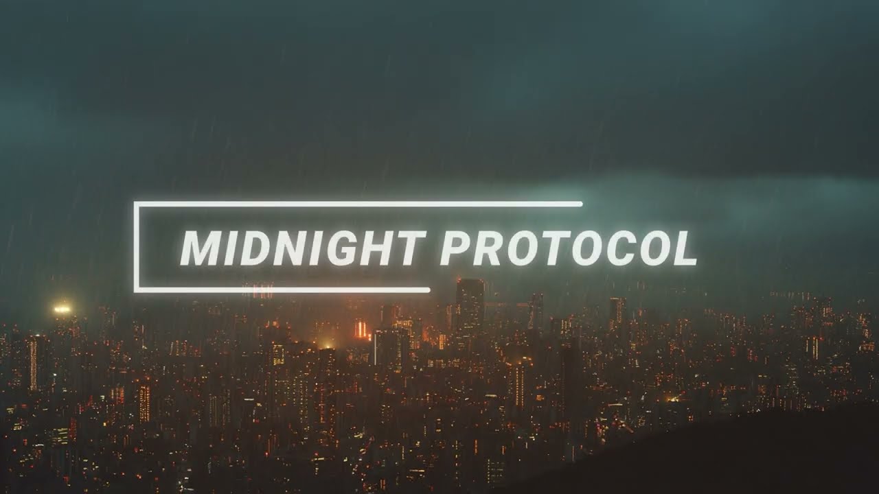 MIDNIGHT_PROTOCOL 🏙️🌃 Neo-Tokyo Night: The 25th Signal | Absolute Focus for Deep Work