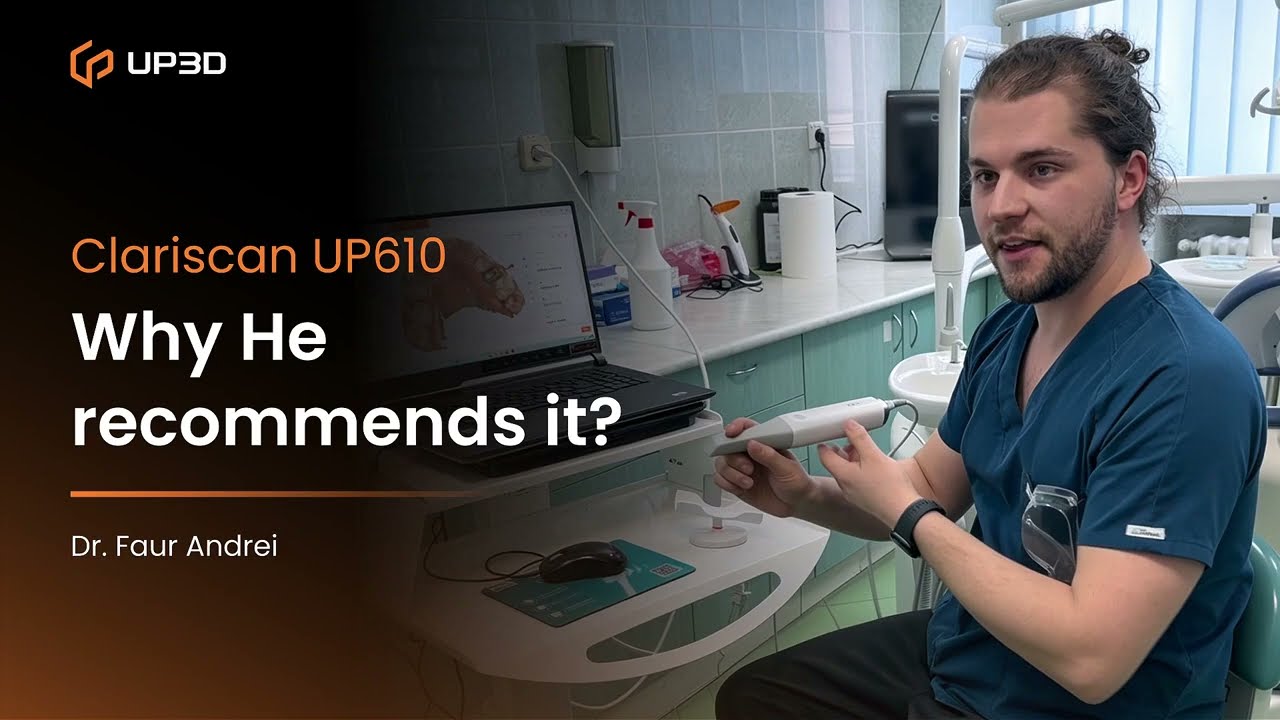 Why Does This Dental Teaching Assistant Recommend the UP610 Intraoral Scanner? 🦷