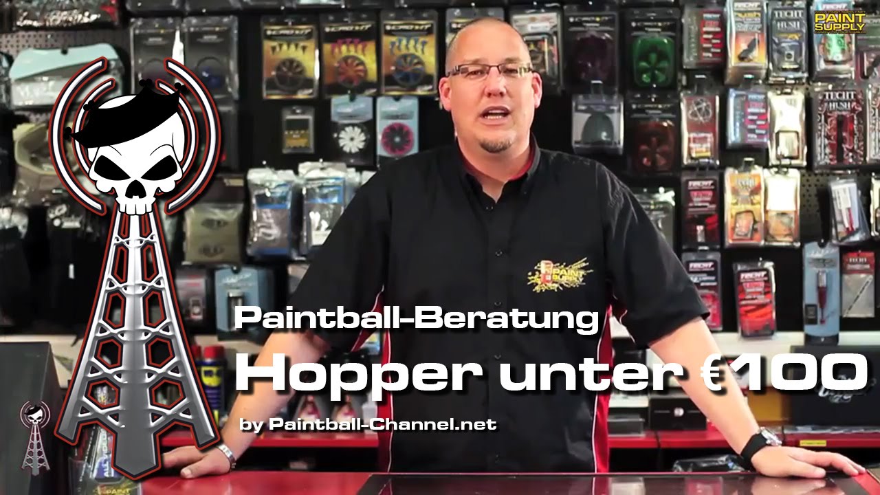 Beratung für Paintballer: Hopper und Loader bis Euro 100,- by PAINT SUPPLY