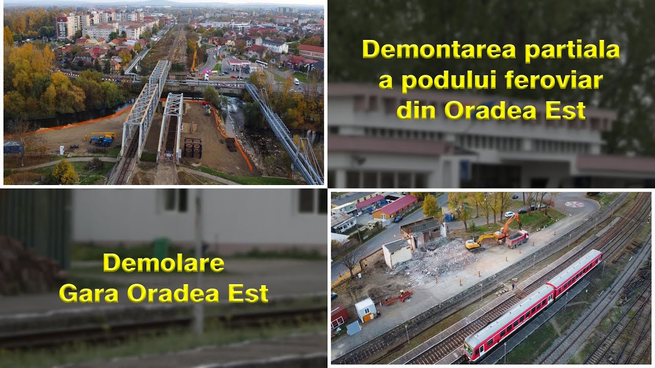 Stadiul Lucrarilor de Electrificare in Oradea Est / PRIMELE LUCRARI SERIOASE - 01 Noiembrie 2024 🚁🚧👷