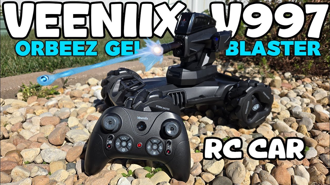 Радиоуправляемый танк Veeniix V997 Orbeez, стреляющий гелевыми шариками, &mdash; это КУЧА УДОВОЛЬСТВИЯ!!!