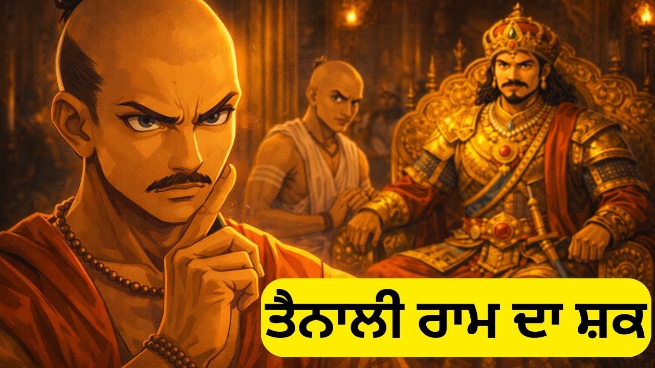 PUNJABIYAT ਪੰਜਾਬੀ ਕਹਾਣੀ I ਤੈਨਾਲੀ ਰਾਮ ਦਾ ਸ਼ਕ I Tenali Ram's suspicion