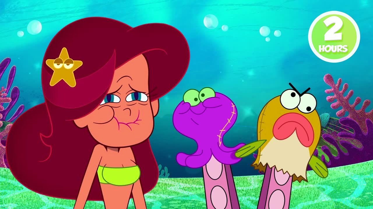 ZIG AND SHARKO | The queen of humor (SEASON 4) New episodes | Cartoon Collection for kids