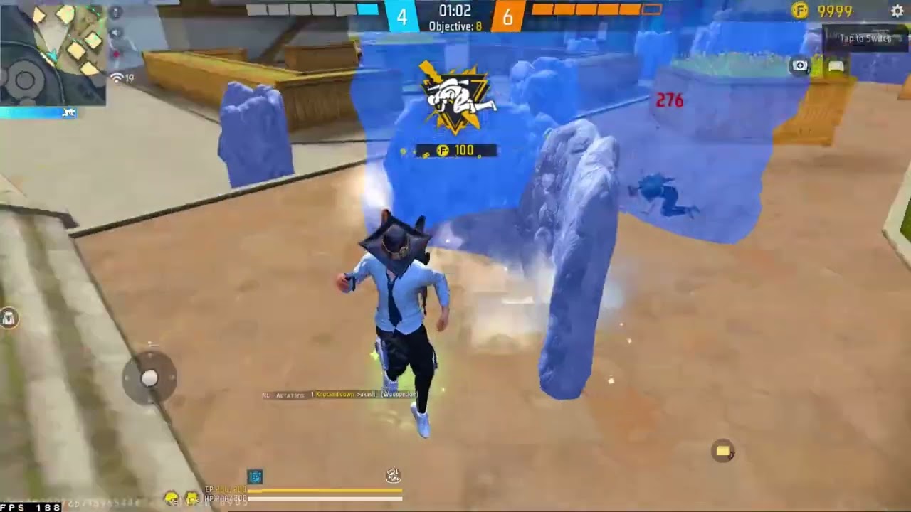 Dangerous 1 vs 6 Moment,,,,No skill No skin - Nl astatine ff