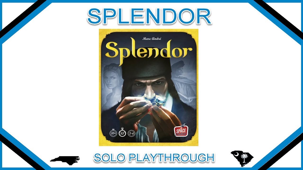 Splendor Solo Automa - Playthrough