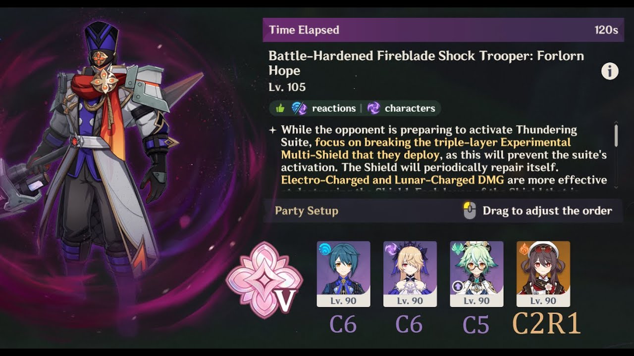 Hu Tao - Fearless. Battle-Hardened Fireblade Shock Trooper