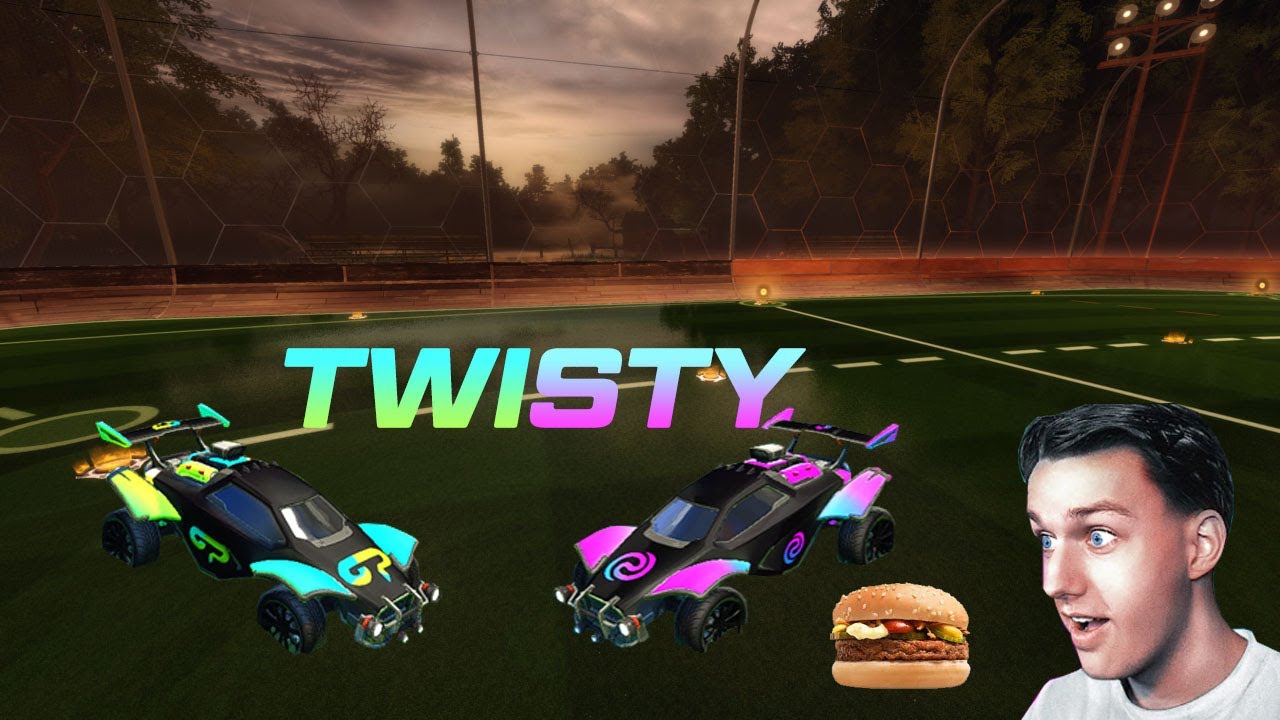 Ik speelde rocket league met Twisty 🍔🍔