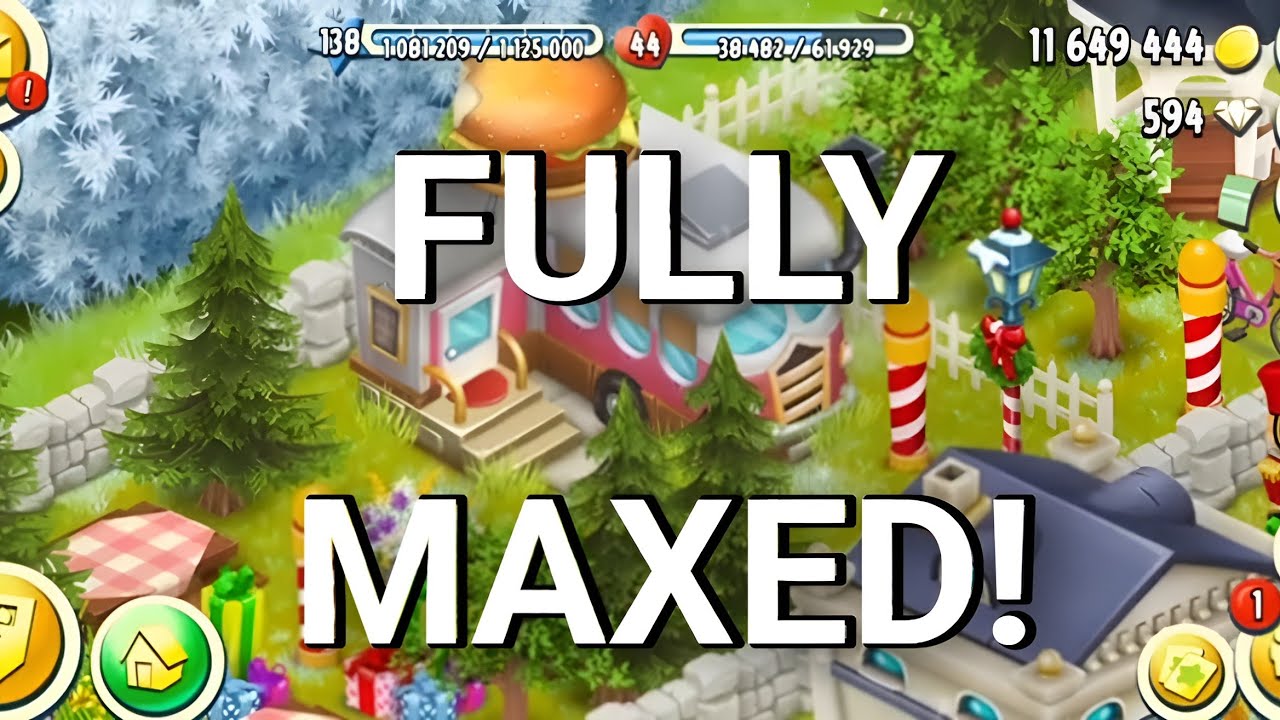 Hay Day Town - Fully Upgraded | Maxed Town Gameplay